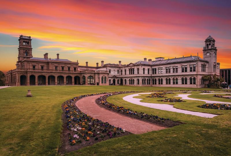 Werrribee Mansion sunset 