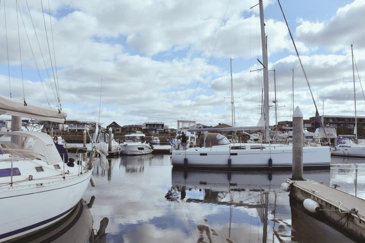 Boat in Marina